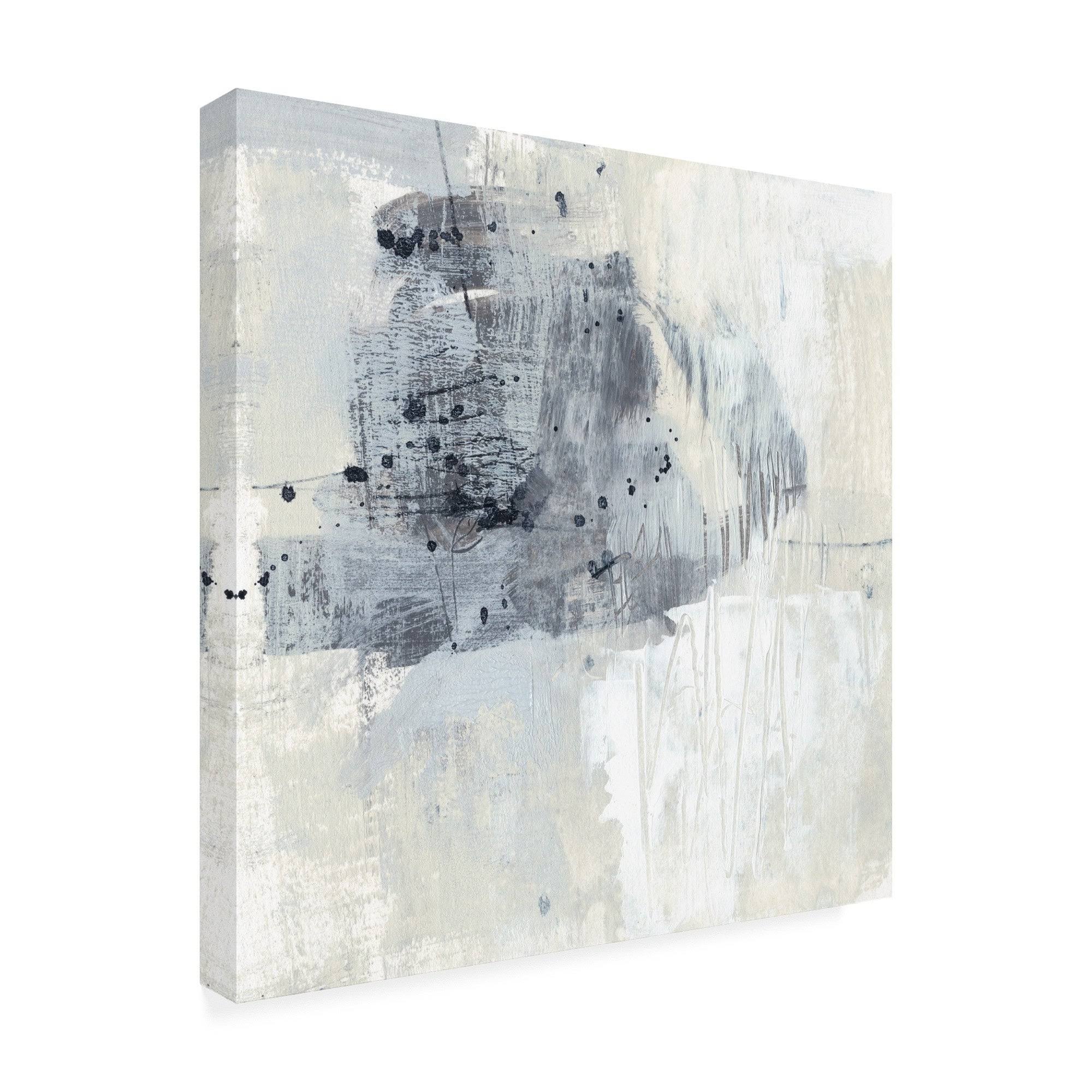 Jennifer Goldberger &A Drop of Paynes I& Canvas Art - 24x24