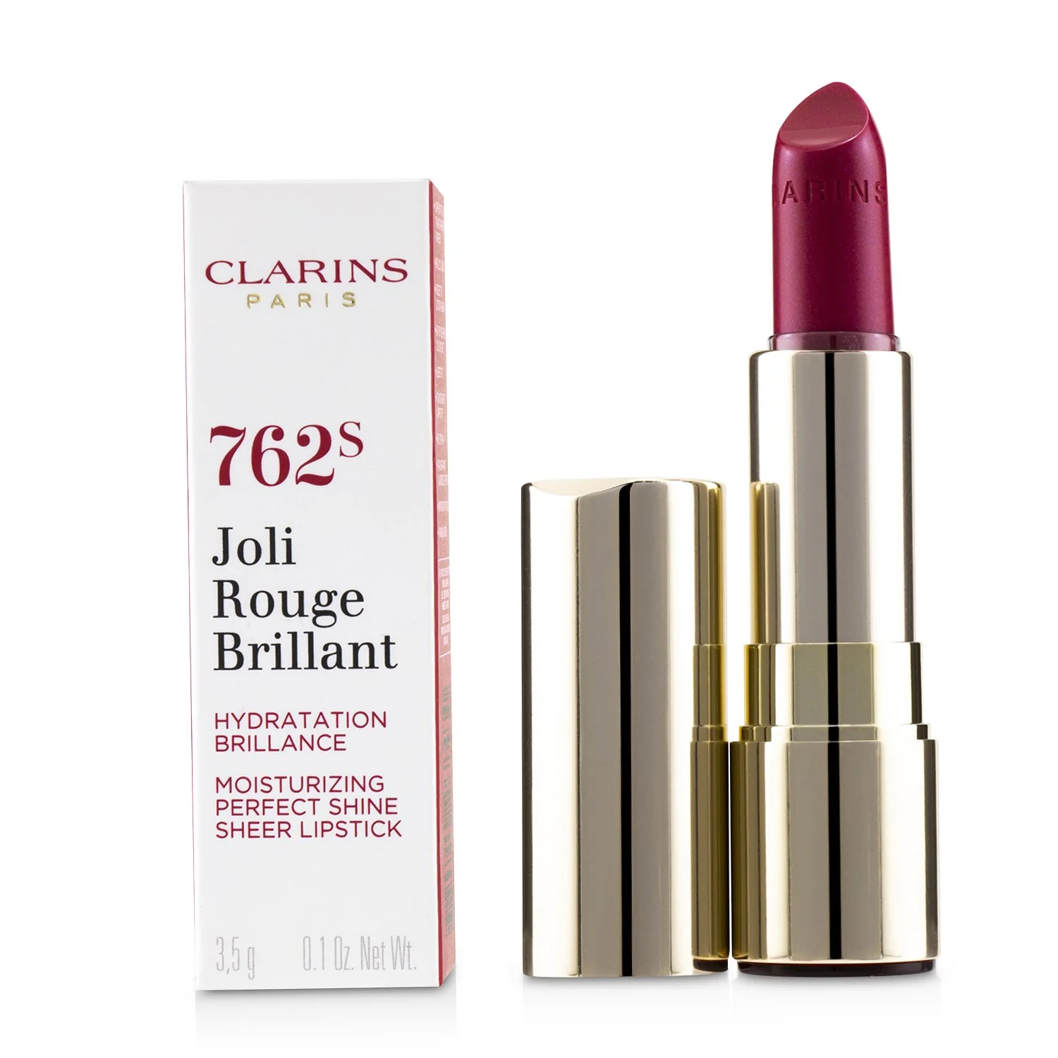 Clarins Joli Rouge Brillant (Moisturizing Perfect Shine Sheer Lipstick) - # 32 Pink Cranberry  3.5g/0.1oz