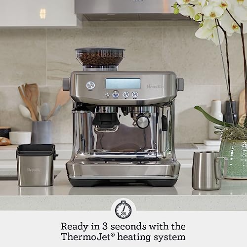 Breville Barista Pro Espresso Machine BES878BSS, Brushed Stainless Steel