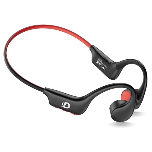 Open Ear Sport Headphones, Wireless Bone Conduction Earphones, Built-in 32GB MP3,with Mic, IP68, Sweat & Water Resistant, Up to 8 Hours Battery, Bluetooth 5.3,for Running,Workouts