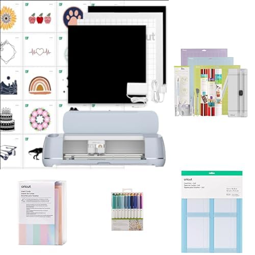 Cricut Maker 3 Smart Cutting Machine | Iron-On Starter Bundle