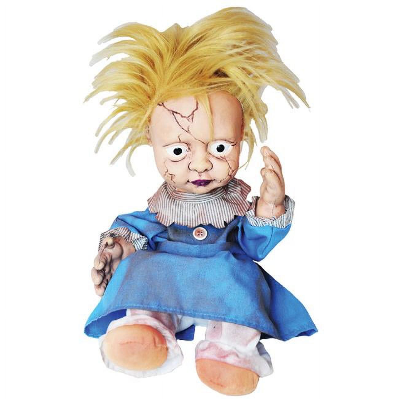 Morris Costumes MP45694A Kicking Animated Creepy Scary Girl Doll