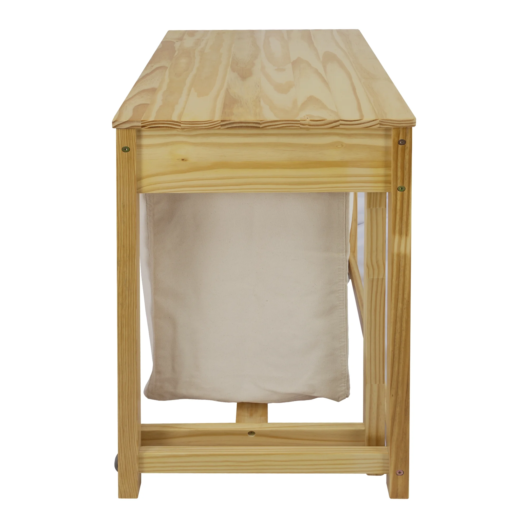 Casual Home Prep Laundry Hamper, Off-White