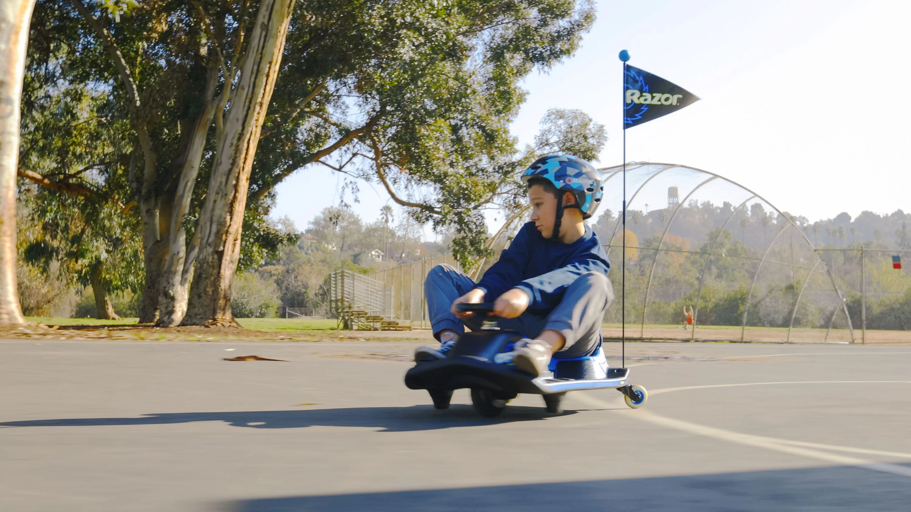 Razor Crazy Cart Shift - 12V Electric Drifting Go Kart for Kids - New High/Low Speed Switch and Simplified Drifting System - Radiant Selections