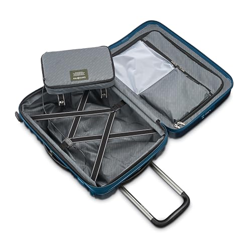 Samsonite Stryde 2 Hardside Expandable with Double Spinner Wheels, Stealth Black, 2PC Set (CO/LG)