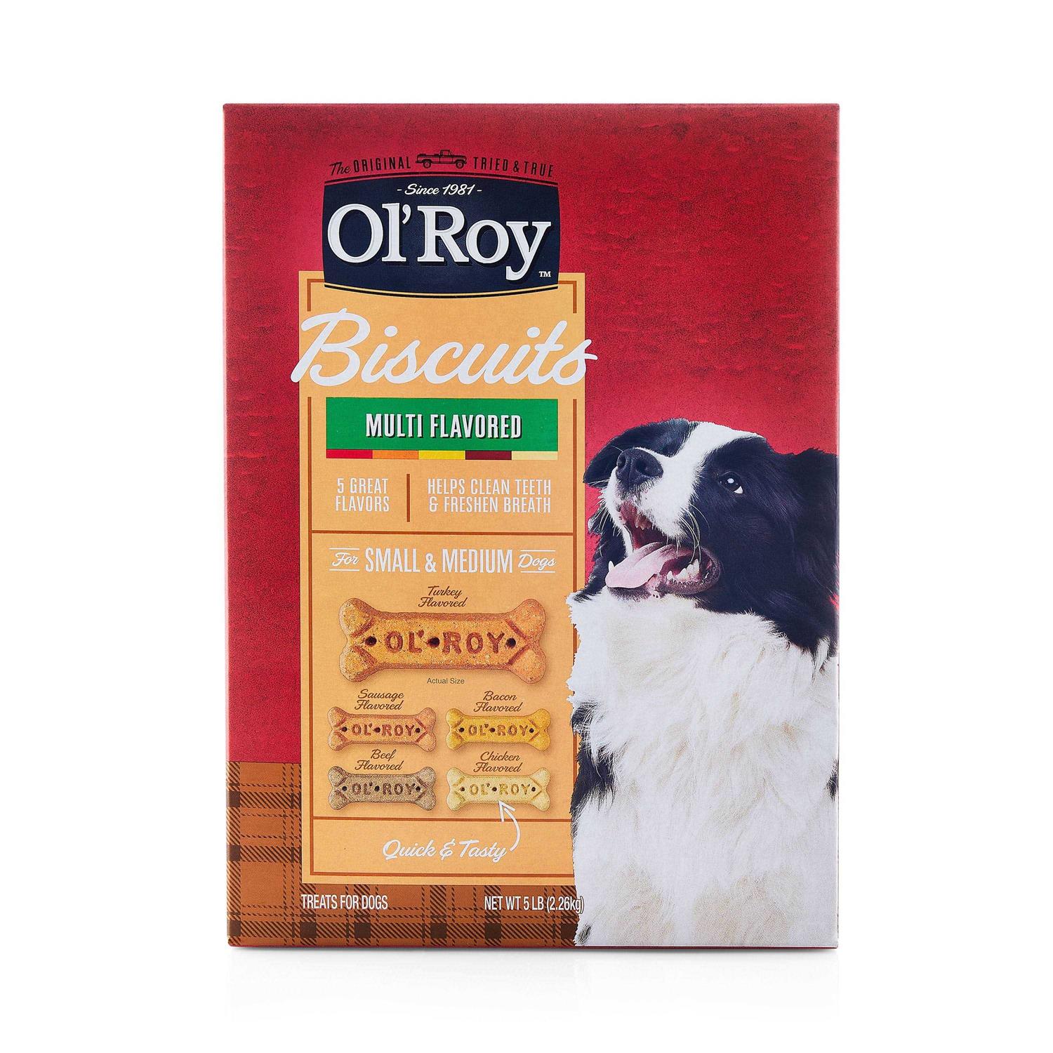Ol' Roy Multi Flavored Biscuits for Small and Medium Breeds - Pet Supplies online store