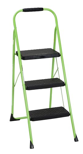 COSCO 2-Step Big Step, Steel Step Stool, Gray