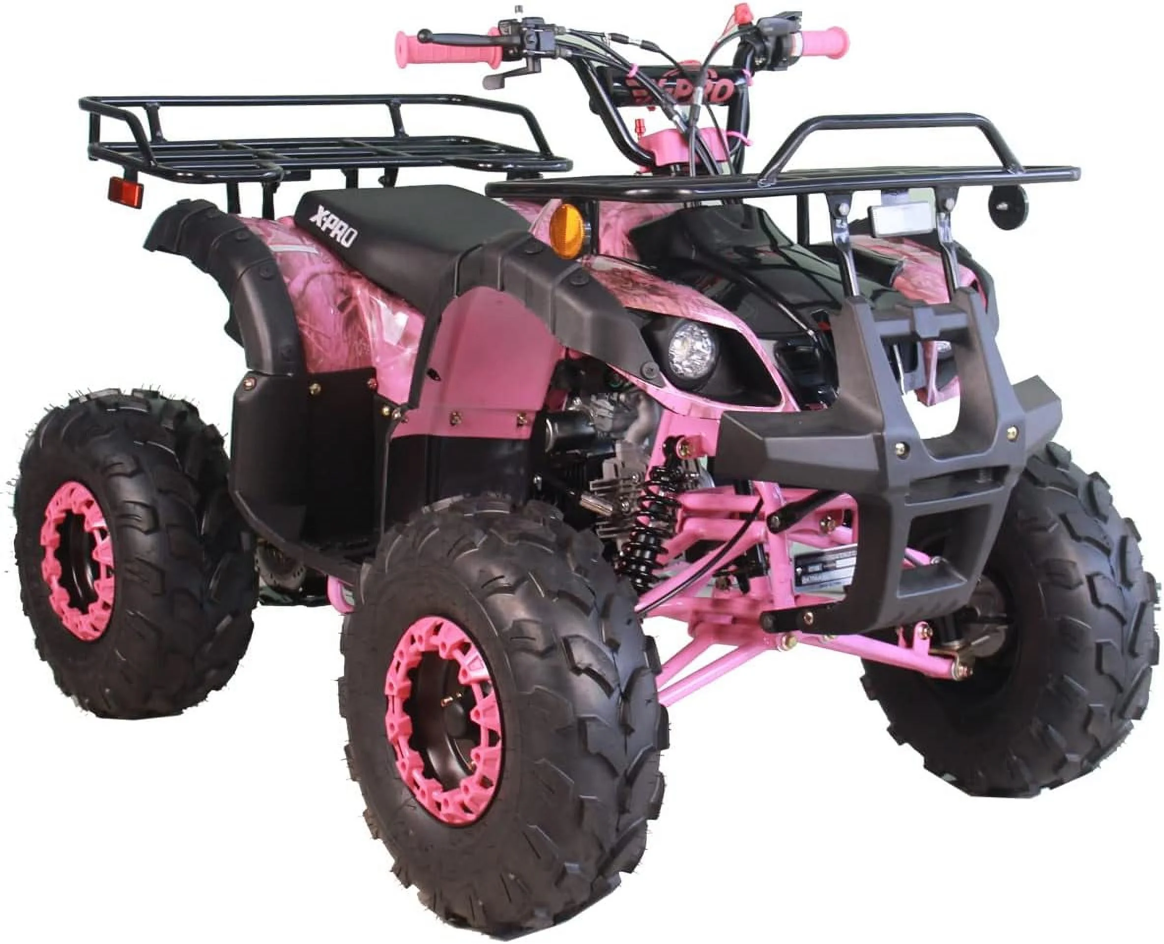 X-Pro Brand New 125cc Gas ATV, Automatic Transmission w/Reverse Remote Control Big 19
