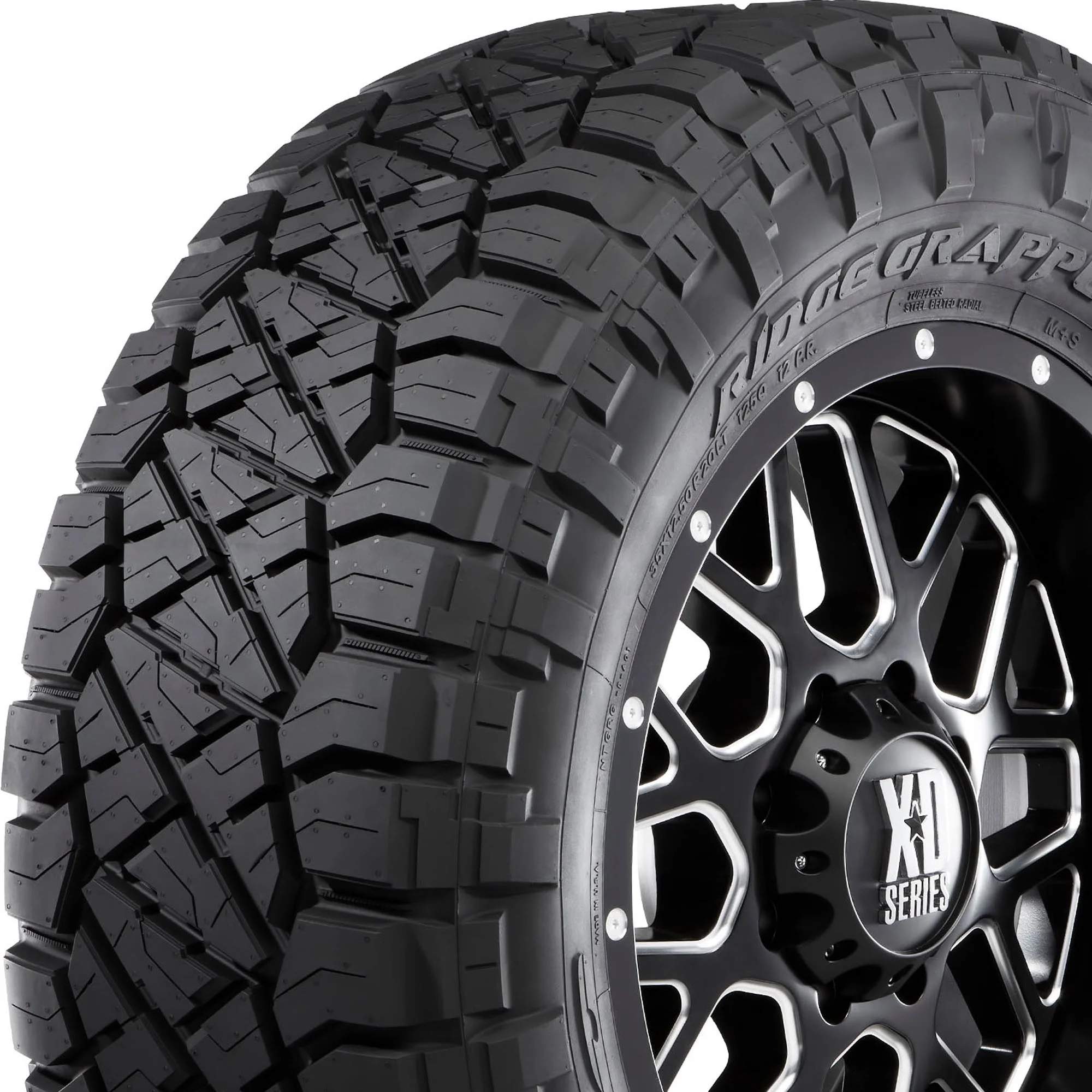 Set of 4 Nitto Ridge Grappler LT37X13.50R18 124Q D Tires