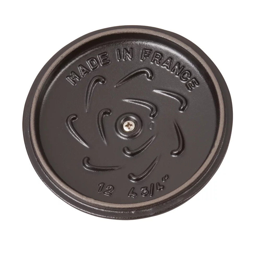 Staub Cast Iron 0.75-qt Petite French Oven - Matte Black