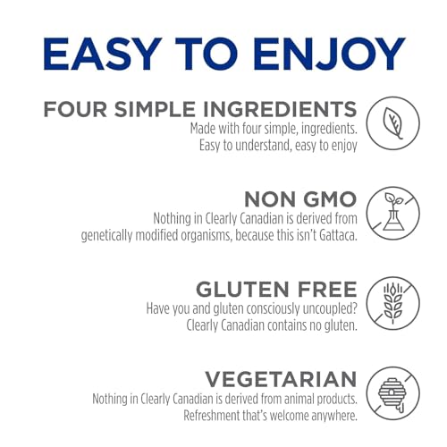 Clearly Canadian Mountain Blackberry Sparkling Water, 11 Fl Oz