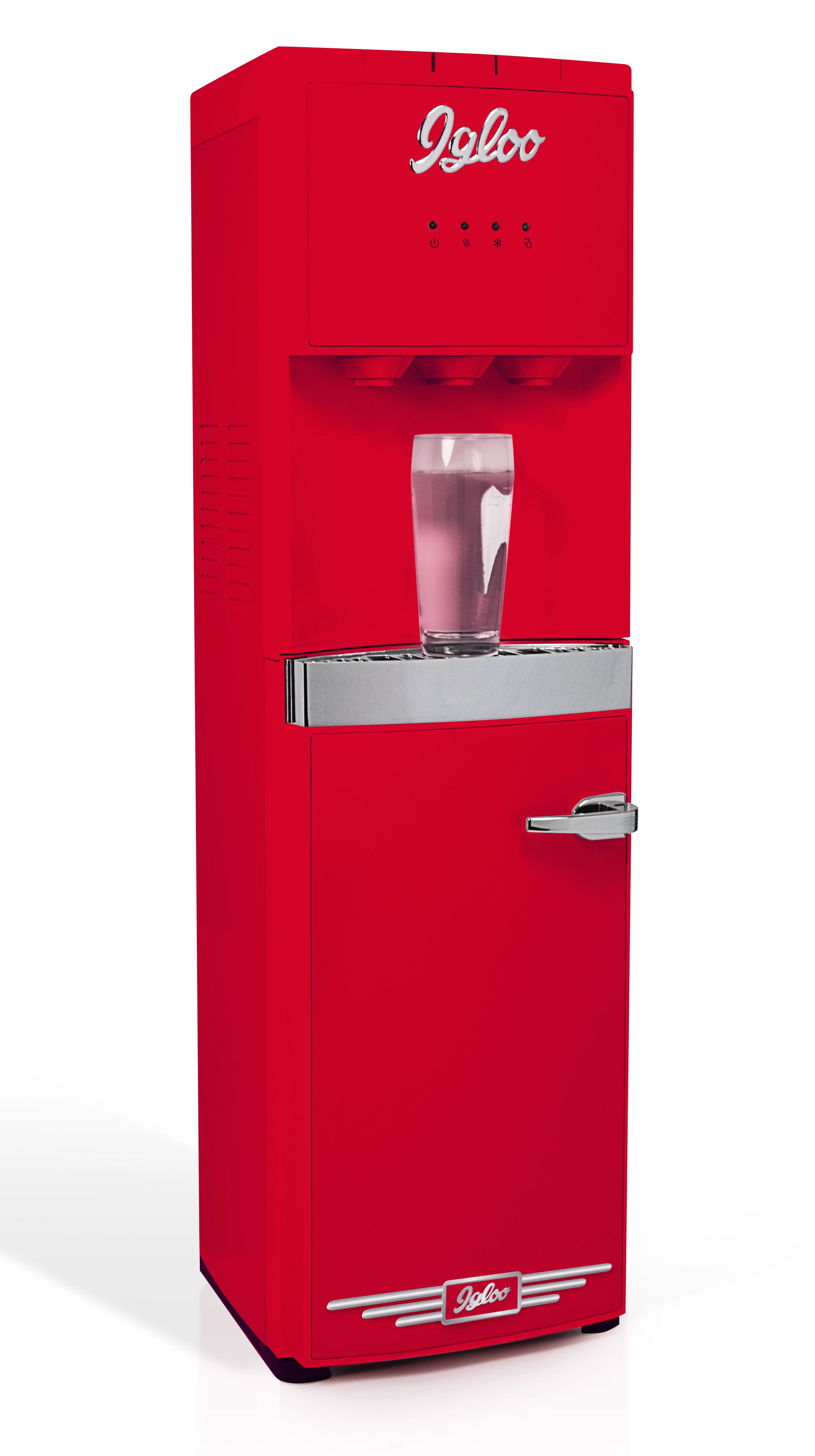 Igloo IRTRWCBL353CRHRR Retro Water Cooler, Retro Red