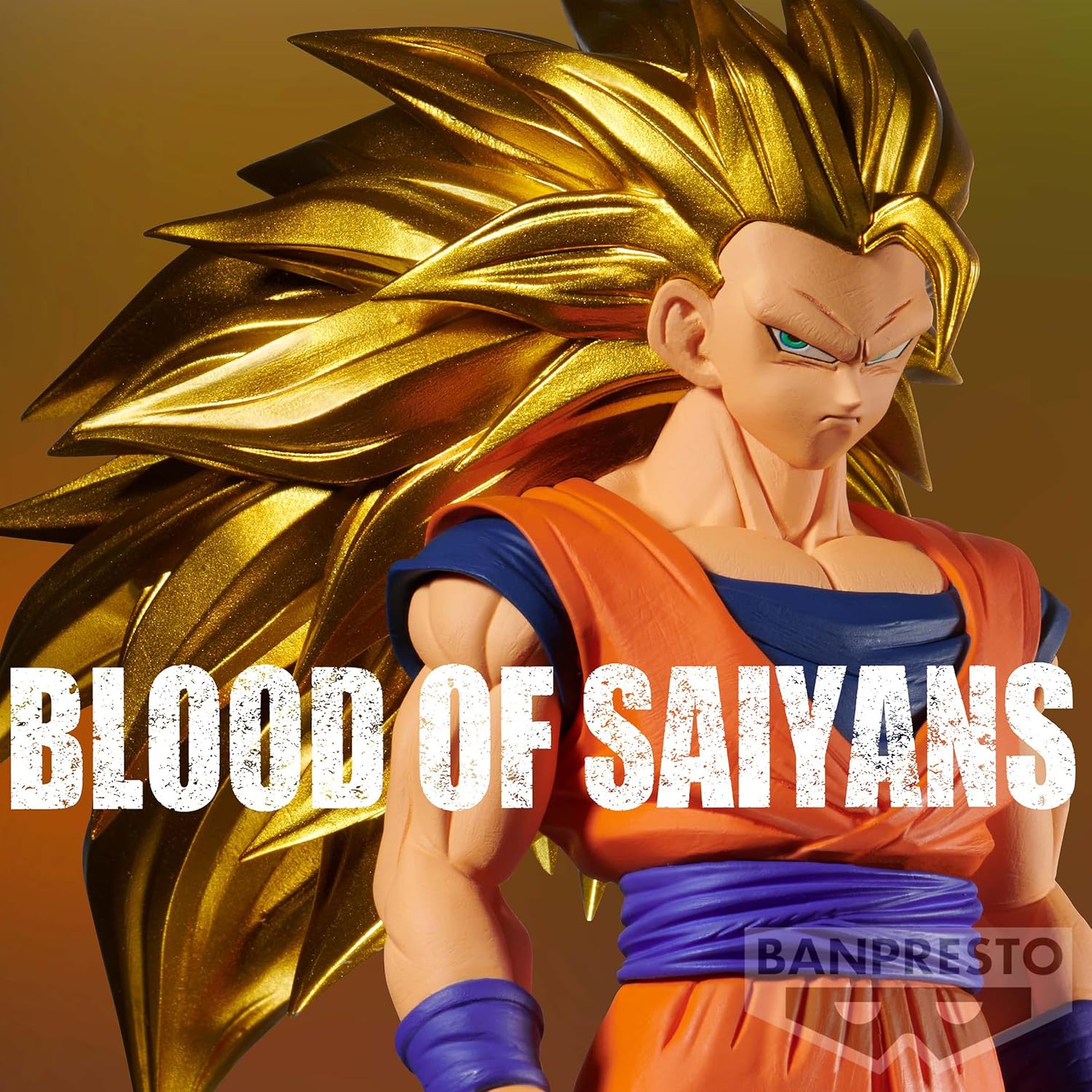 Banpresto - Dragon Ball Z - Super Saiyan 3 Son Goku, Bandai Spirits Blood of Saiyans Figure