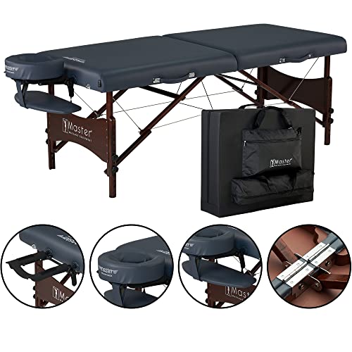 Master Massage Newport Portable Massage Table Package with Denser 2.5