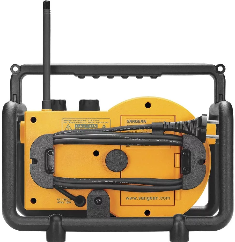 Sangean lb-100 Compact Am And Fm Lunchbox Ultra Rugged Radio