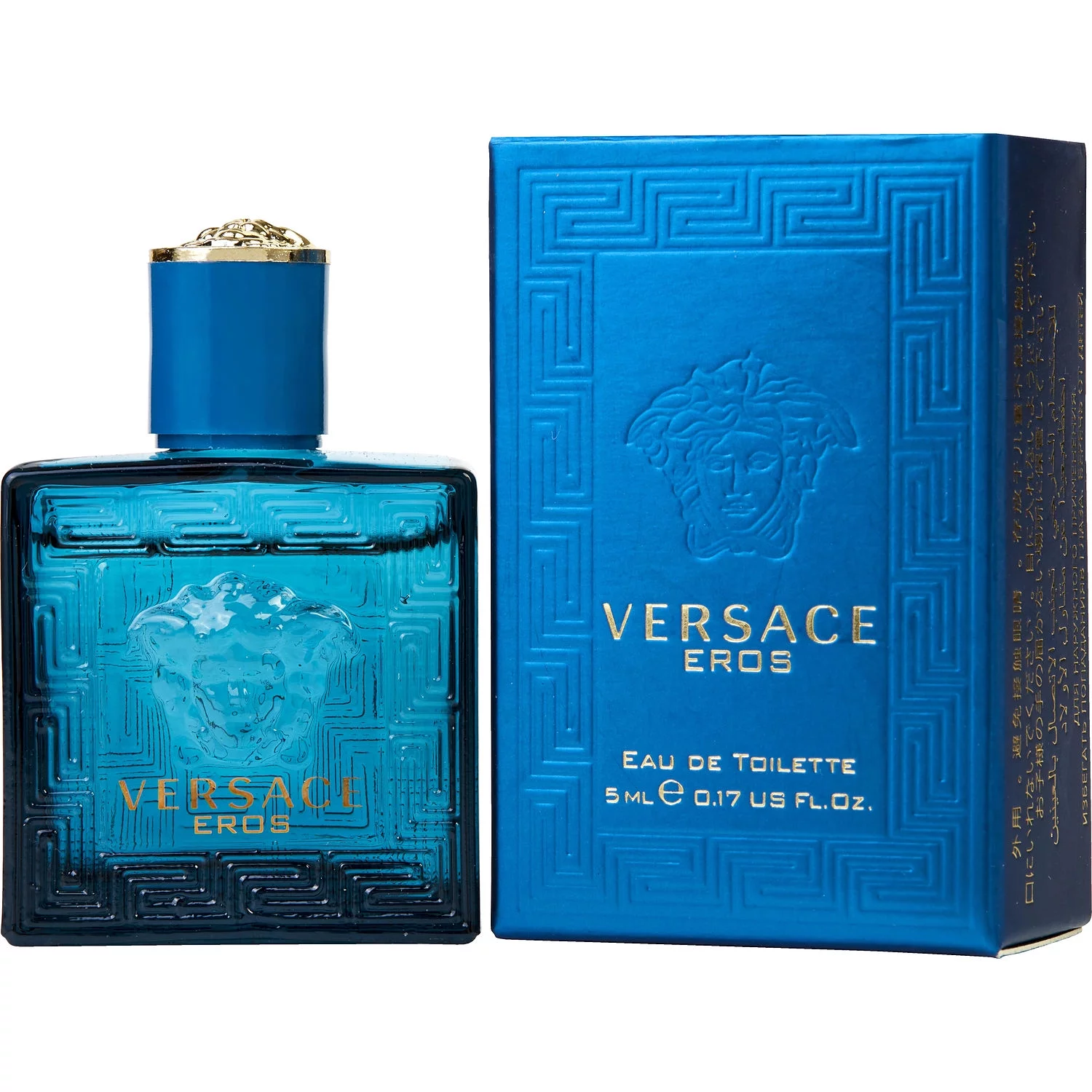 Versace Eros Men EDT, Eros Women EDT, Pour Homme EDT - 5ml 3PK Kit
