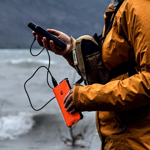 Garmin Montana 700i Rugged GPS Handheld with inReach and Dark Energy Poseidon Pro Indestructible Charger, Green Camo | Emergency SOS, 2-Way Message, Touchscreen, Topographic Mapping, Multi-GNSS