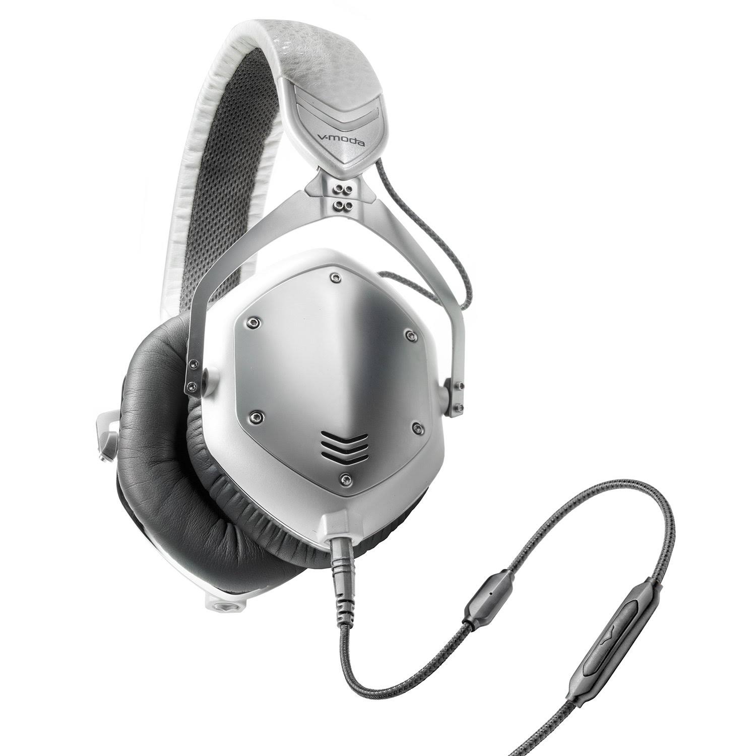 V-MODA Crossfade M-100 Over-Ear Headphones (White Silver)