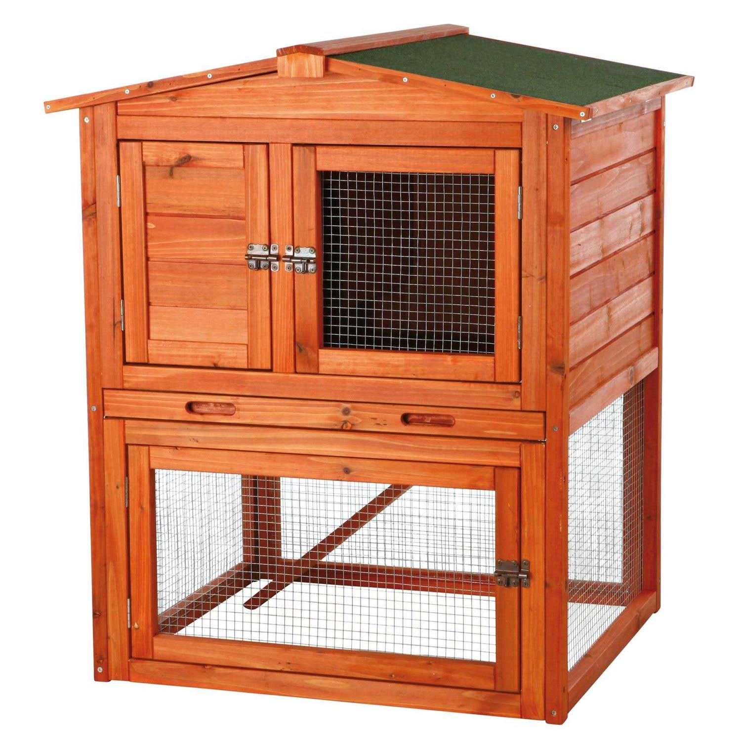 Trixie Rabbit Hutch with Peaked Roof - Pet Supplies online store