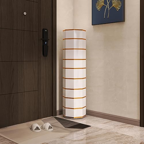 360° Rotating Round Octagon Shoe Rack Tower Cabinet, 360° Rotating Shoe Cabinet, Simple Storage Shoe Tower Exquisite Beautiful, Space-Saving, for Home Hallway Entrance Bedroom
