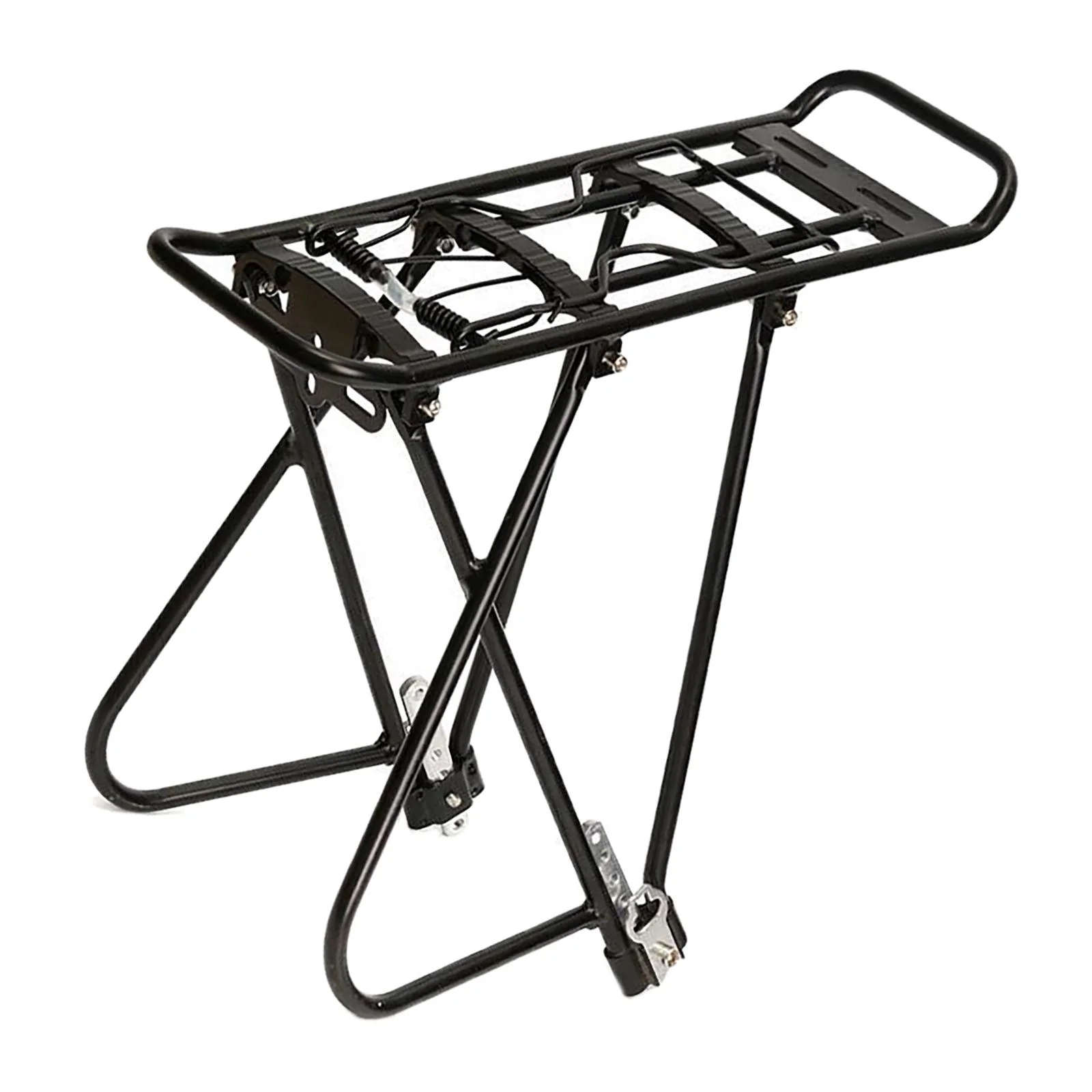 Rear Bike Rack Rack Carrier 55 lbs Capacity Easy to Install Mountain Road Bike Pannier Rack