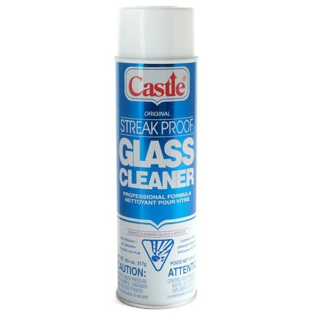 Castle C2003 Streak Proof Glass Cleaner, 12-Pack (Case)