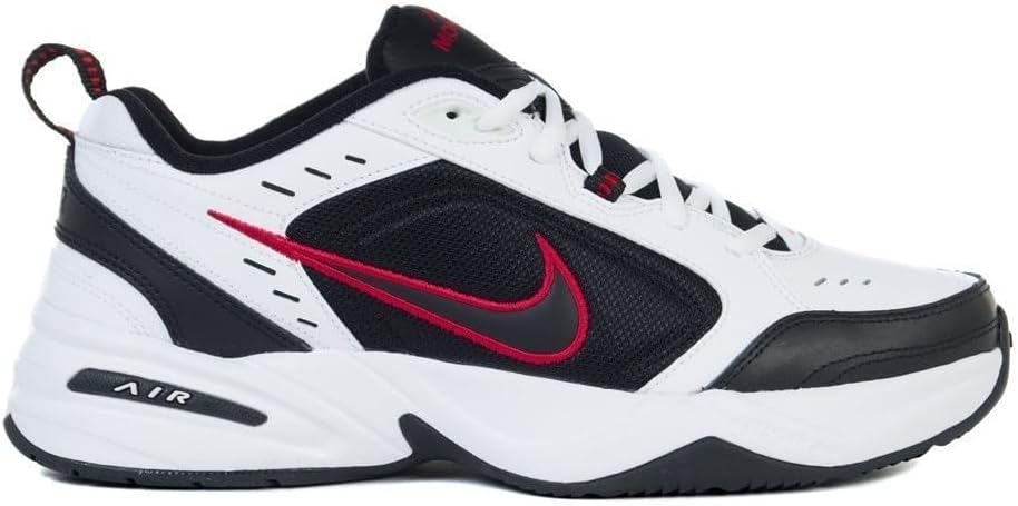 Nike Mens AIR Monarch IV White Black Size 9