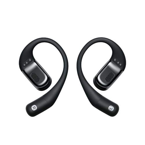 SHOKZ OpenFit Open Ear True Wireless Bone Conduction Earbuds - Black