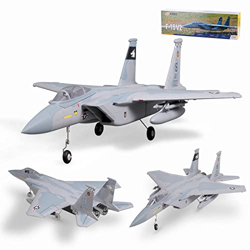Fms Rc Jets Rc Planes for Adults 64mm F-35 V2 Ducted Fan EDF Sport Jet 4 Channel Remote Control planesPNP (No Radio, Battery, Charger)