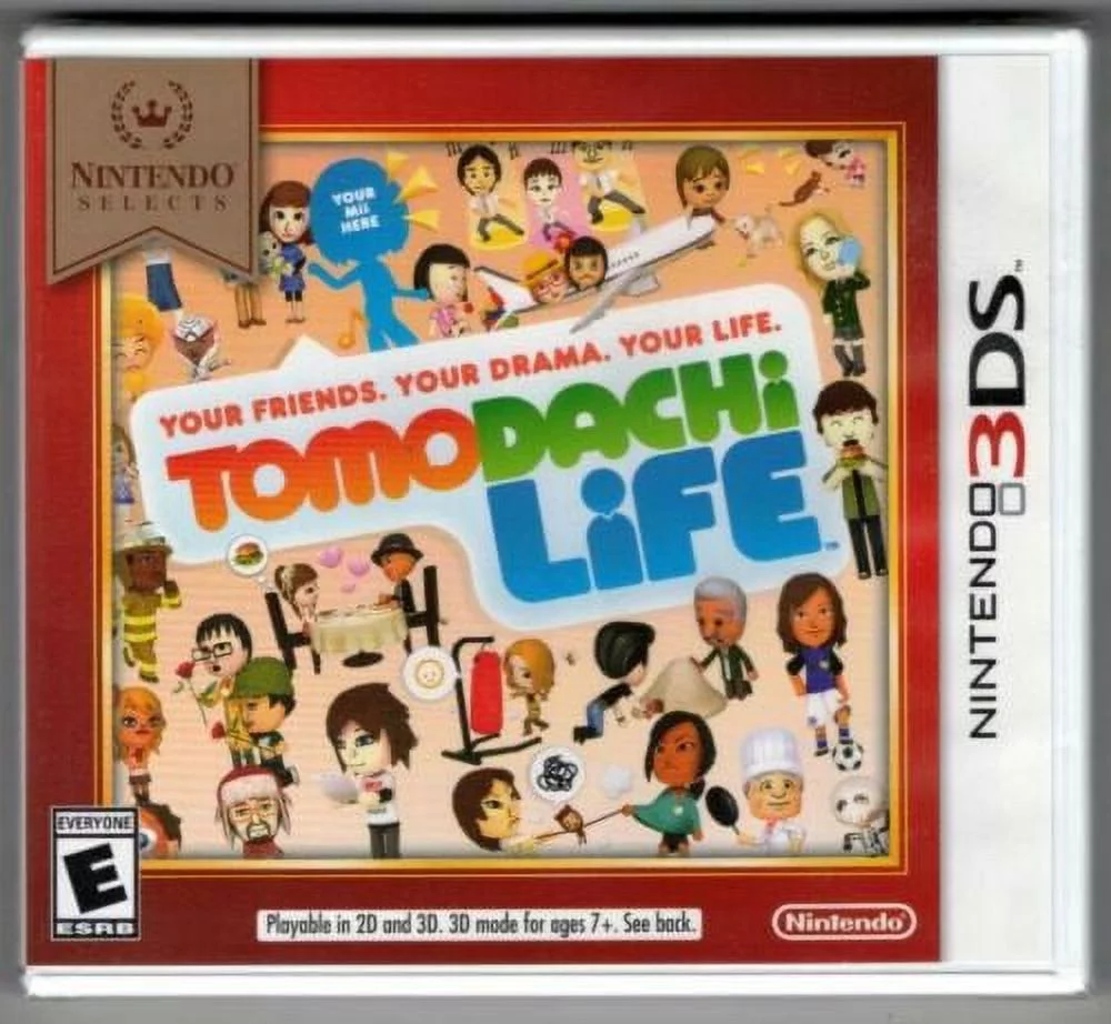Tomodachi Life (Nintendo Selects) 3DS (Brand New Factory Sealed US Version) - Radiant Selections