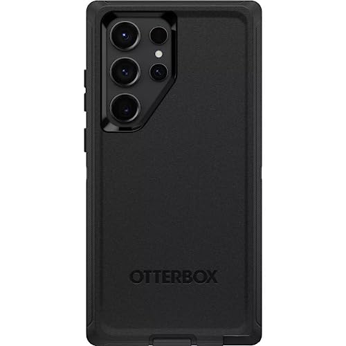 OtterBox Galaxy S23 Ultra (Only) - Defender Series Case - Mountain Majesty (Purple) - Rugged & Durable - with Port Protection - Case Only - Non-Retail Packaging