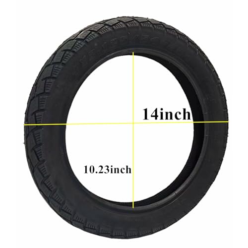 14'' scooter air tires,14x2.125 Pneumatic Tires and inner tubes,Suitable for Gotrax FLEX electric scooter Pneumatic Tires