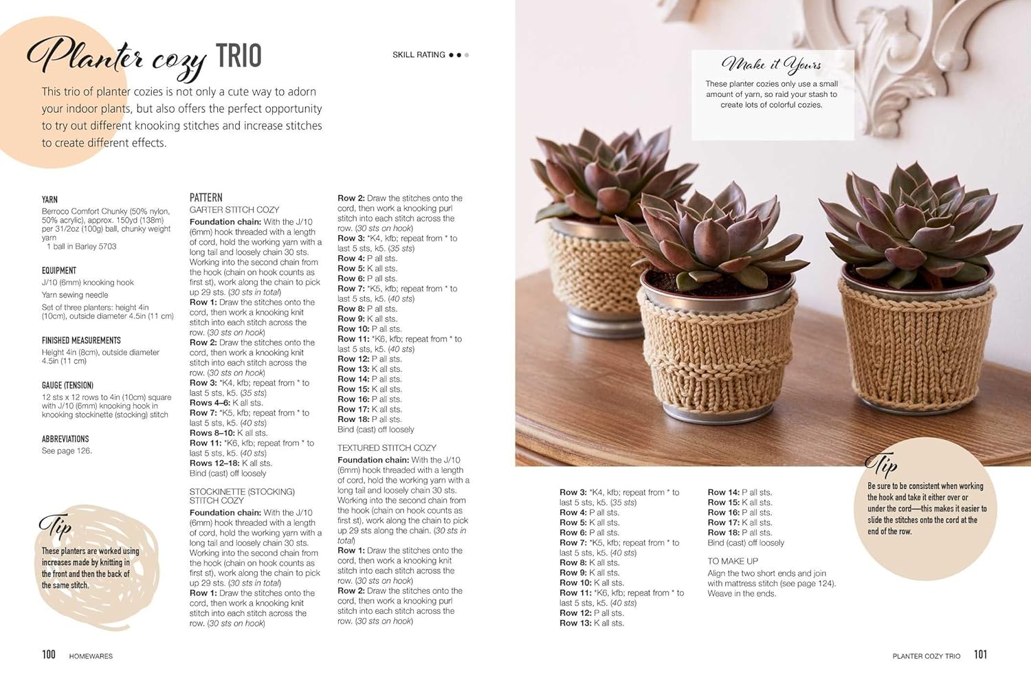 Get Knooking: 35 quick and easy patterns to “knit” with a crochet hook