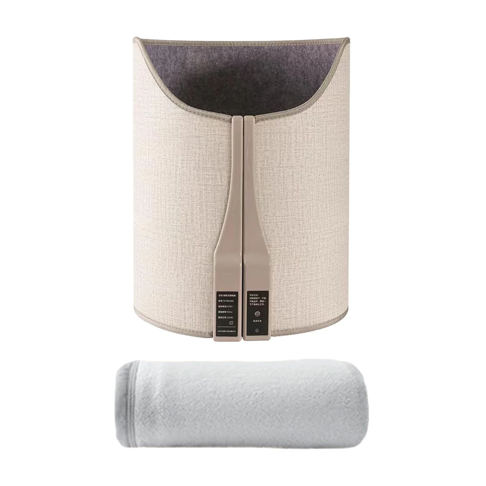 Space Heater,Small Electric Space Heater Under Desk Indoor Use,Portable Personal Heater Panel Heater Foot Warmer,Desktop Space Heater Table Heater Home Bathroom,Desk Heater Overheat Protection