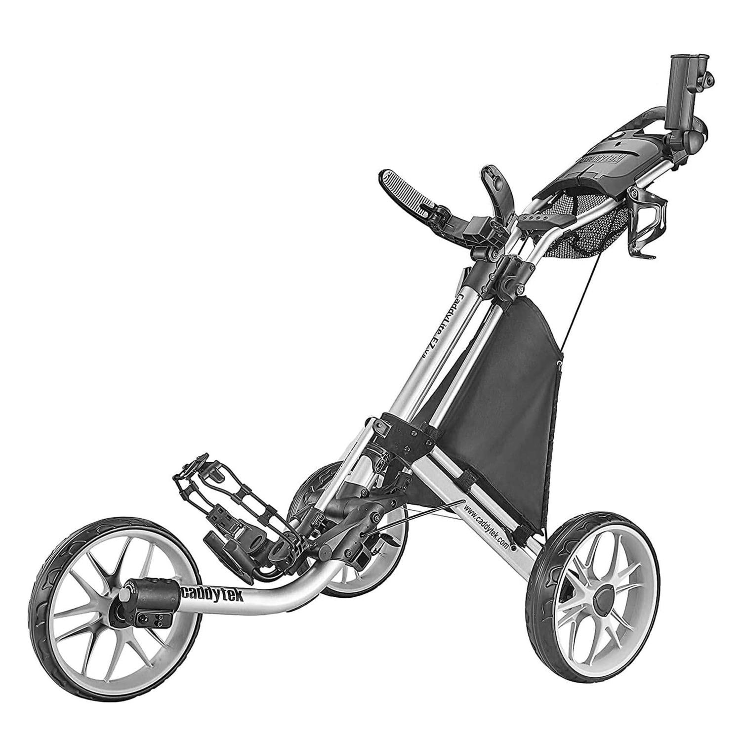 CaddyTek CaddyLite EZ Version 8 3 Wheel Golf Push Cart - Sports Supplies Online Store