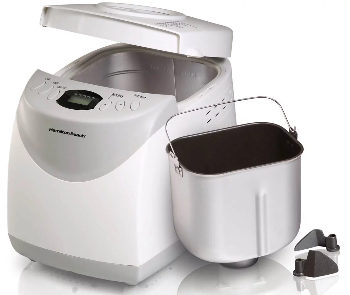 Hamilton Beach HomeBaker 2 Pound Automatic Breadmaker with Gluten Free Setting | Model# 29881
