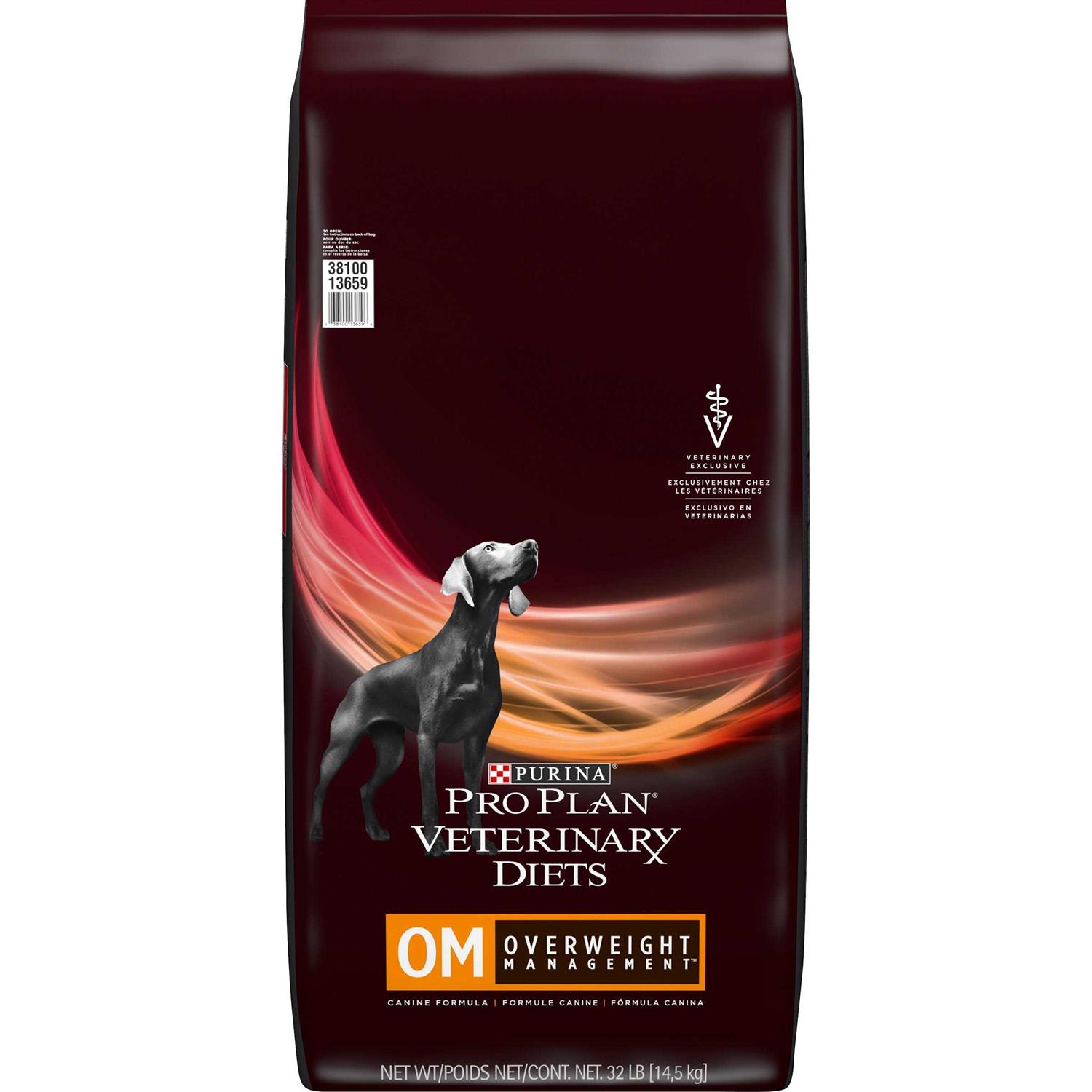 Purina Pro Plan Veterinary Diets OM Overweight Management Formula Dry Dog Food - Pet Supplies online store