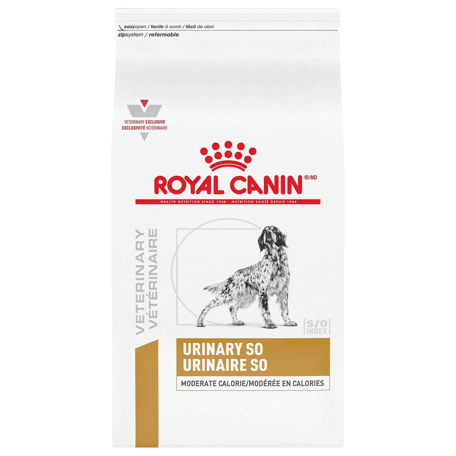Royal Canin Veterinary Diet Urinary SO Moderate Calorie Dry Dog Food - Pet Supplies online store