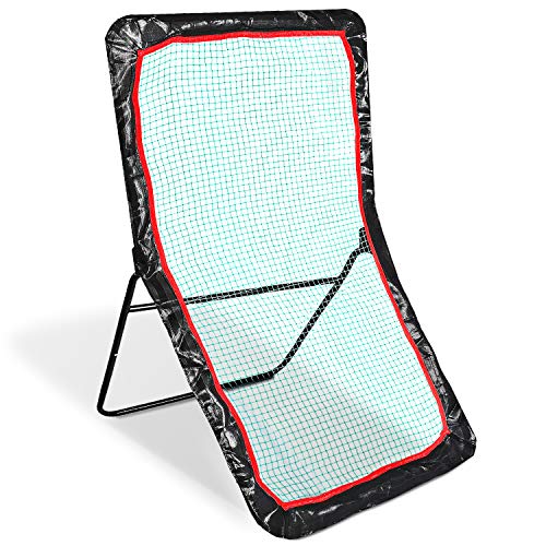 Premium 4x7ft Lacrosse Rebounder for Backyard Training - EST 2018 with 12 Month No Questions Asked Warranty