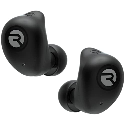 Raycon Fitness Bluetooth True Wireless Earbuds with Built in Mic 56 Hours of Battery, IPX7 Waterproof, Active Noise Cancellation, Awareness Mode, and Bluetooth 5.3 (Black)