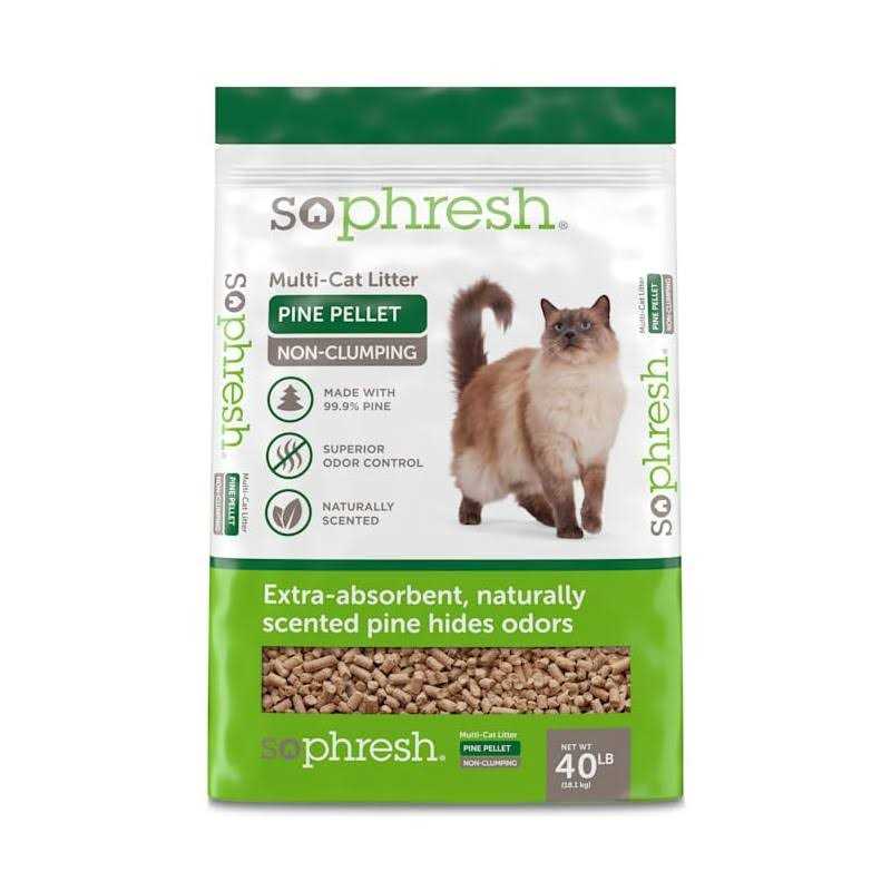So Phresh Pine Pellet Non-Clumping Cat Litter - Pet Supplies online store