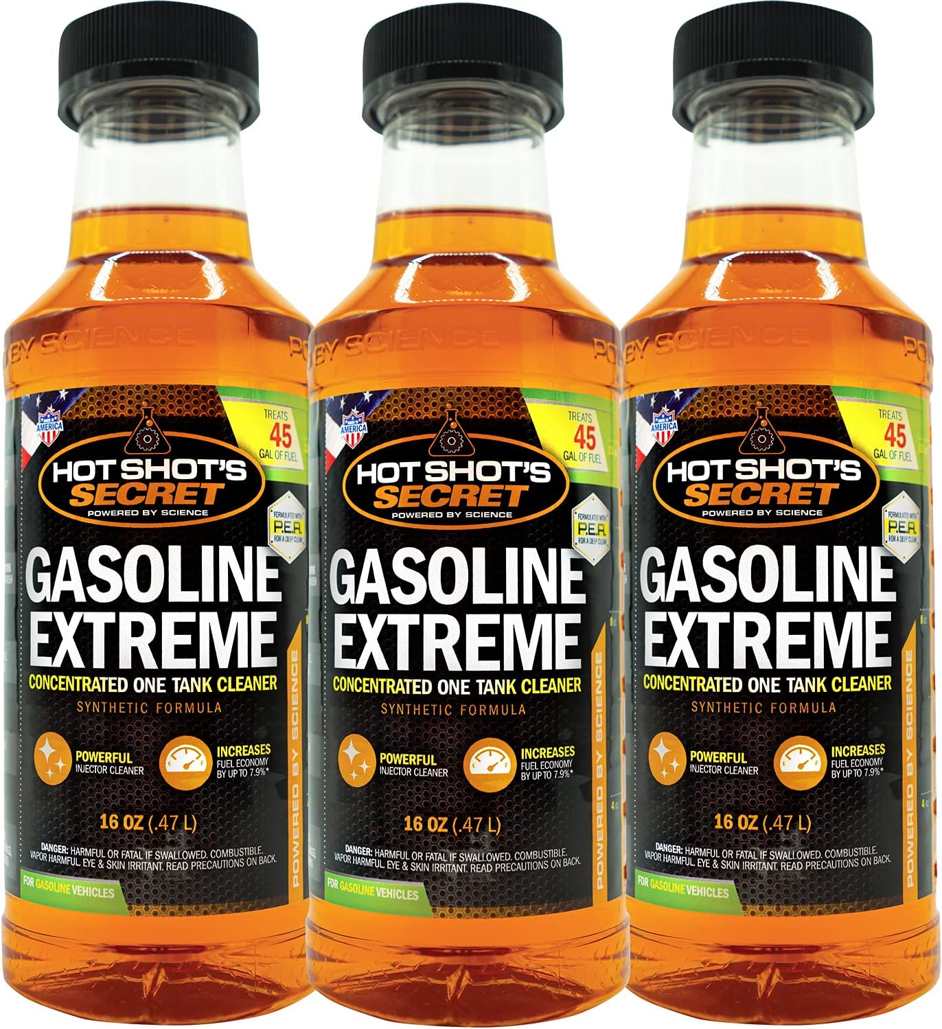 Hot Shot's Secret Gasoline Extreme 16 Ounce Bottle 3 Pack Pack of 2