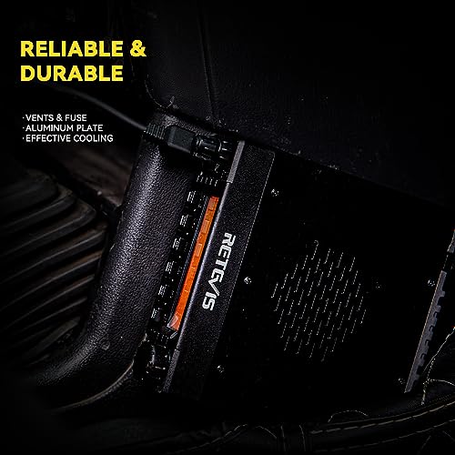 Retevis GMRS Communicate Kit, RT97 GMRS Base Repeater, RA87 GMRS Radios, HA1G GMRS Two Way Radio 2 Pack, GMRS Base Antenna, MR300 Fiberglass GMRS Antenna, Long Range Relay Communication Set