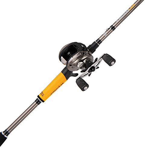 Abu Garcia Jordan Lee Low Profile Baitcast Reel and Fishing Rod Combo