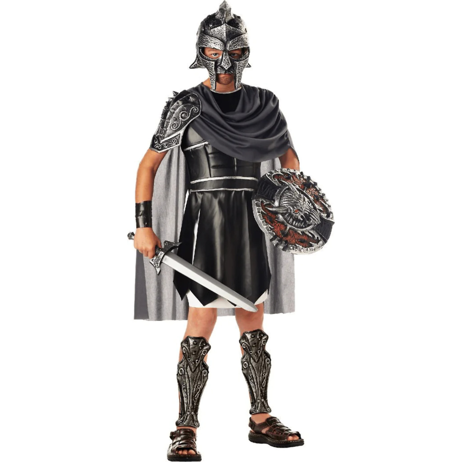 Deluxe Roman Gladiator Kids Costume