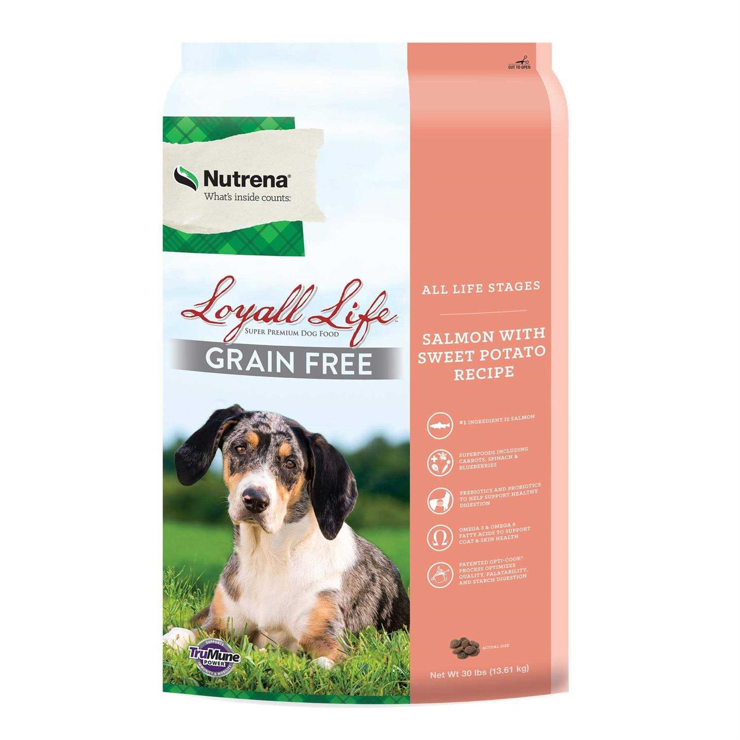 Loyall Life Grain Free Salmon Sweet Potato Dog Food 30 Pounds - Pet Supplies online store