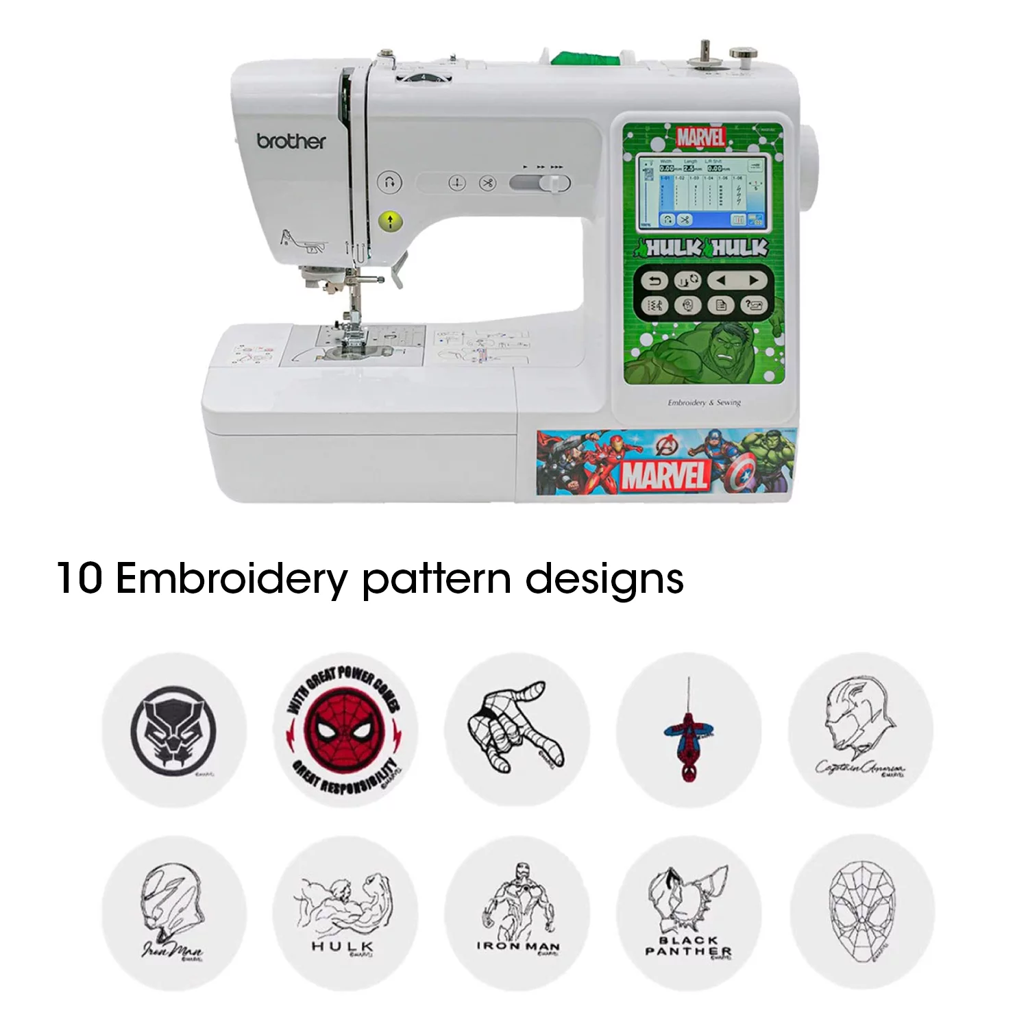 Sewing Starter Kit - Brother LB5000M Computerized Sewing & Embroidery Machine + 26 Gutermann Sewing Thread 100m Spools