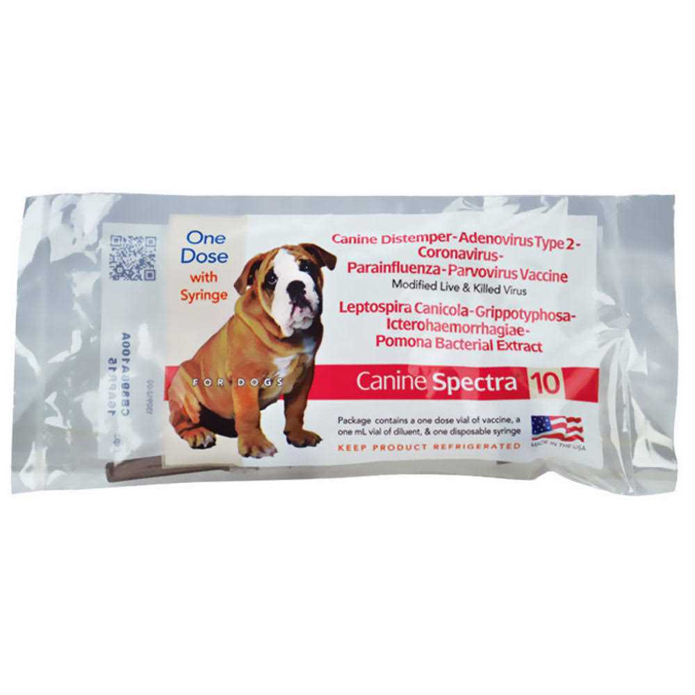 Canine Spectra 10 Dog Vaccine - Pet Supplies online store