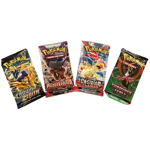 Pokemon Assorted boosters: 4 Packs