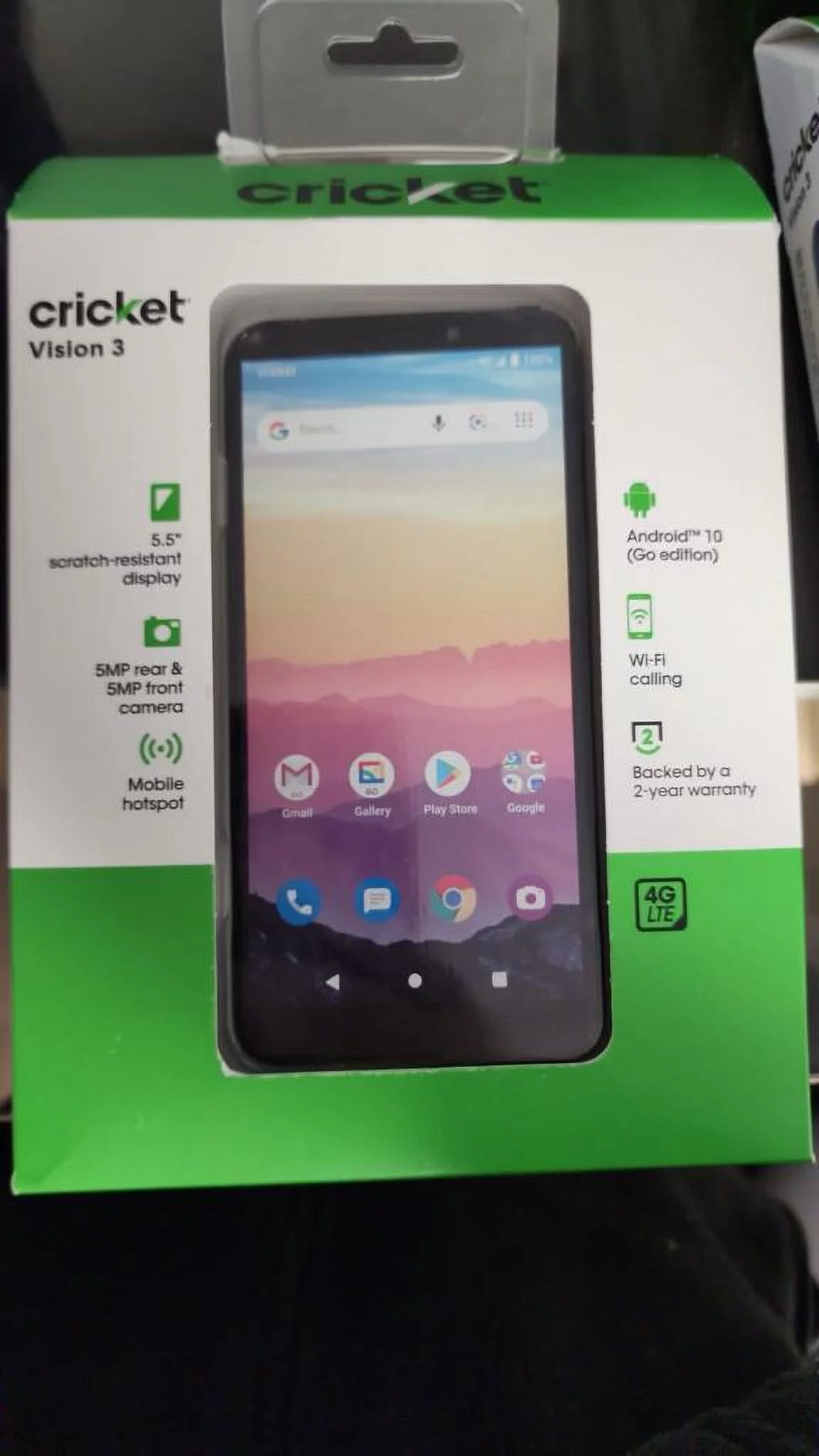 Vision 3 | UNLOCKED | 16GB | Steel Blue | New